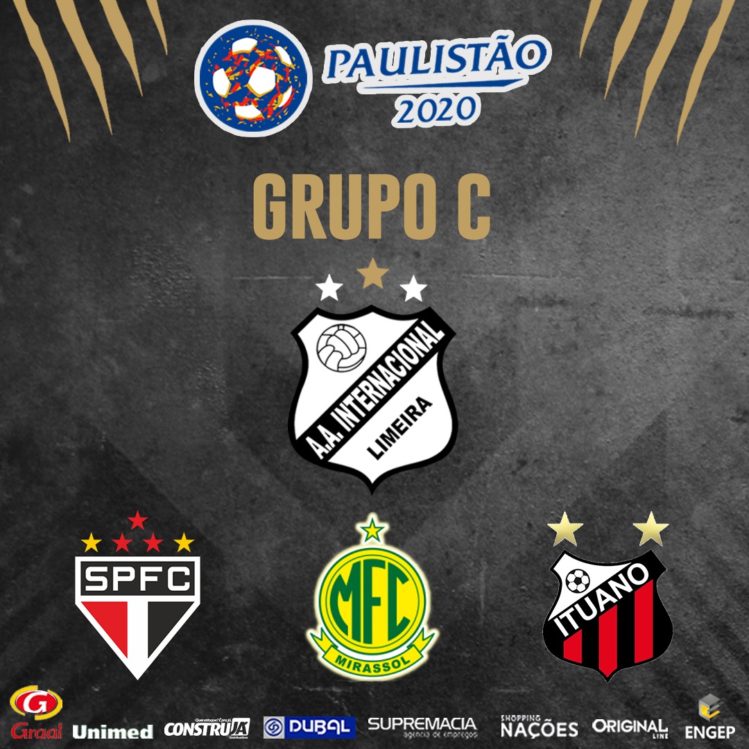 Internacional conheceu seu grupo para o Paulistão 2020