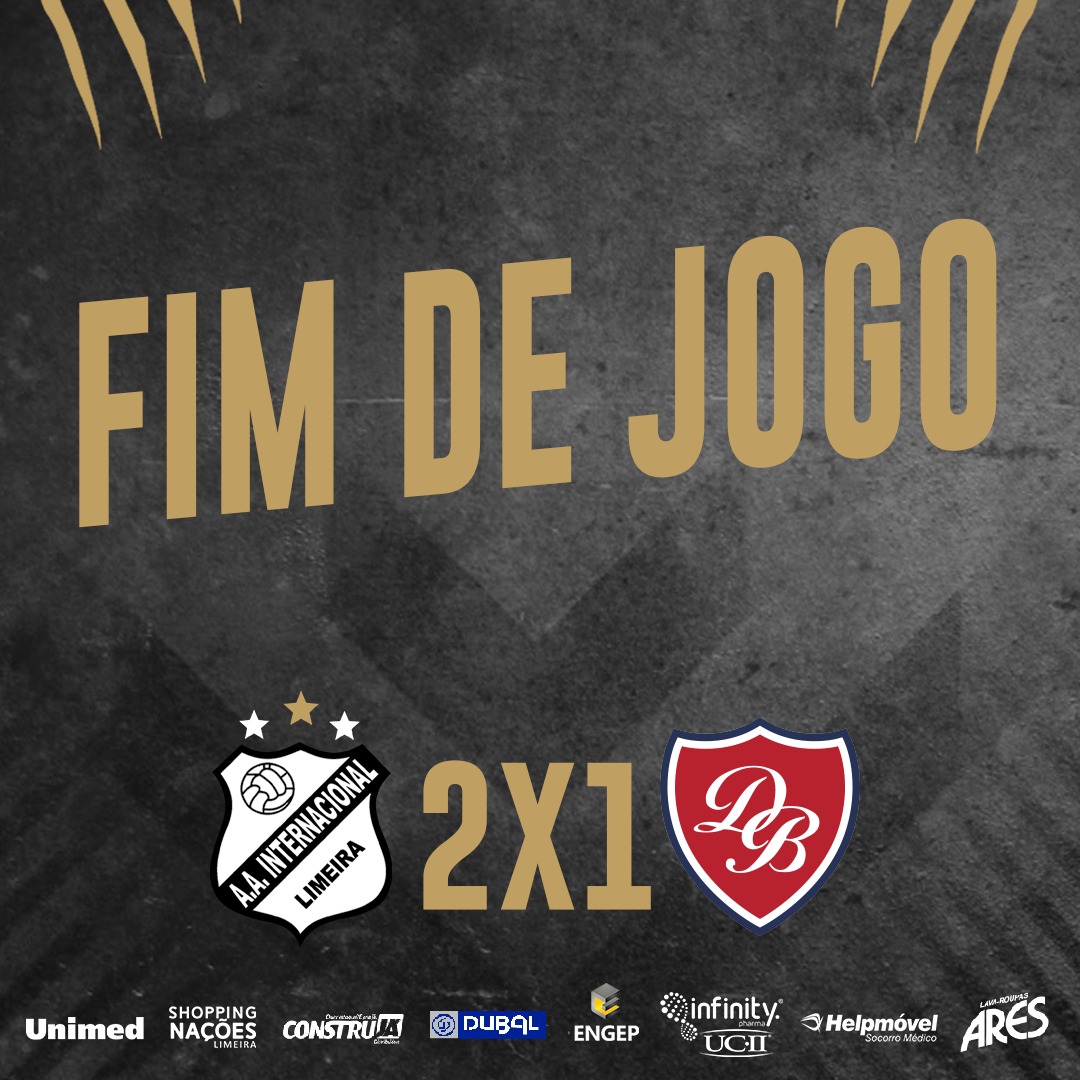 Fim de jogo-treino: Internacional 2×1 Desportivo Brasil