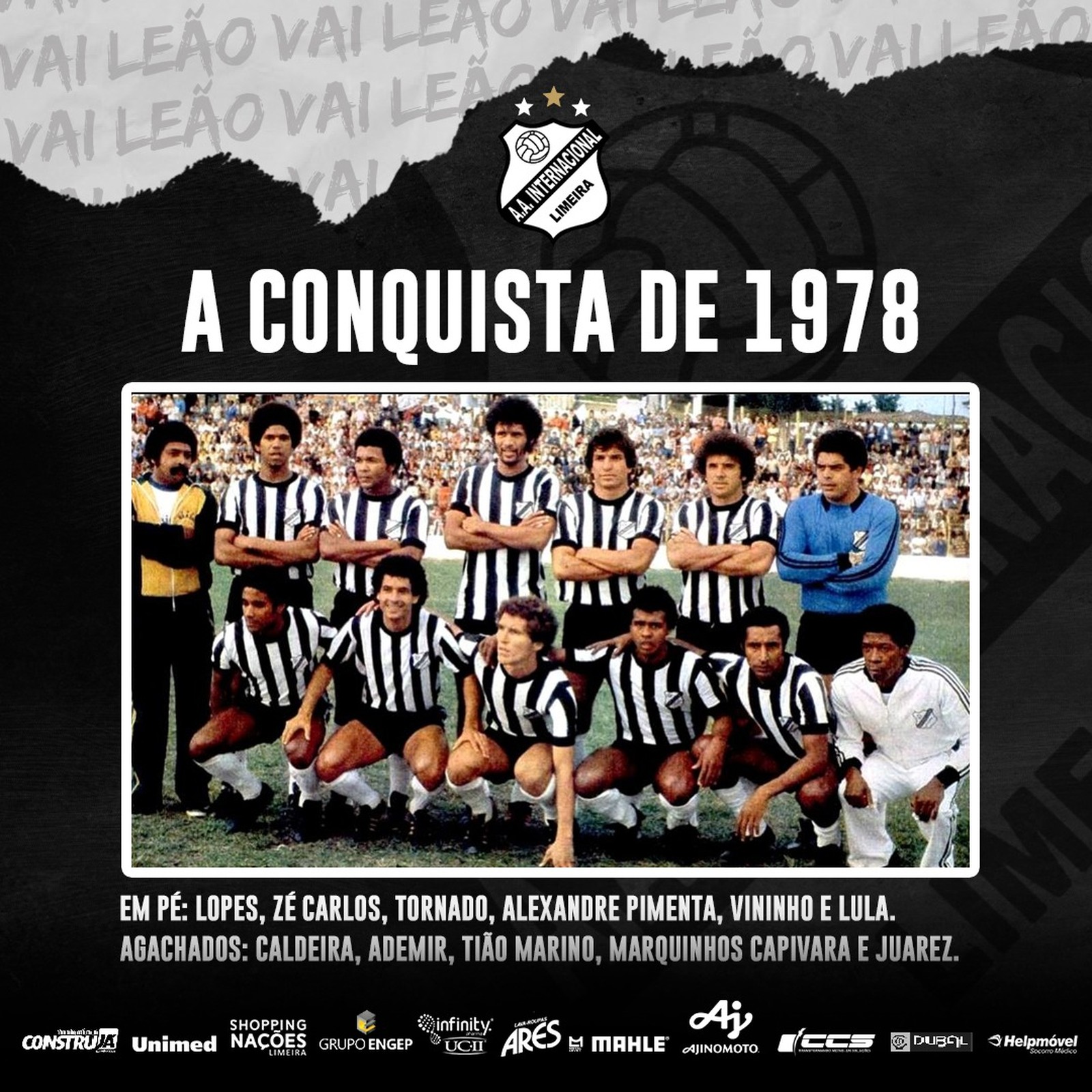 Há 41 anos, Inter de Limeira garantia retorno à elite do futebol paulista