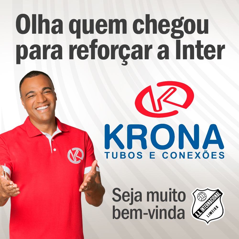 Krona é a nova patrocinadora da Inter de Limeira