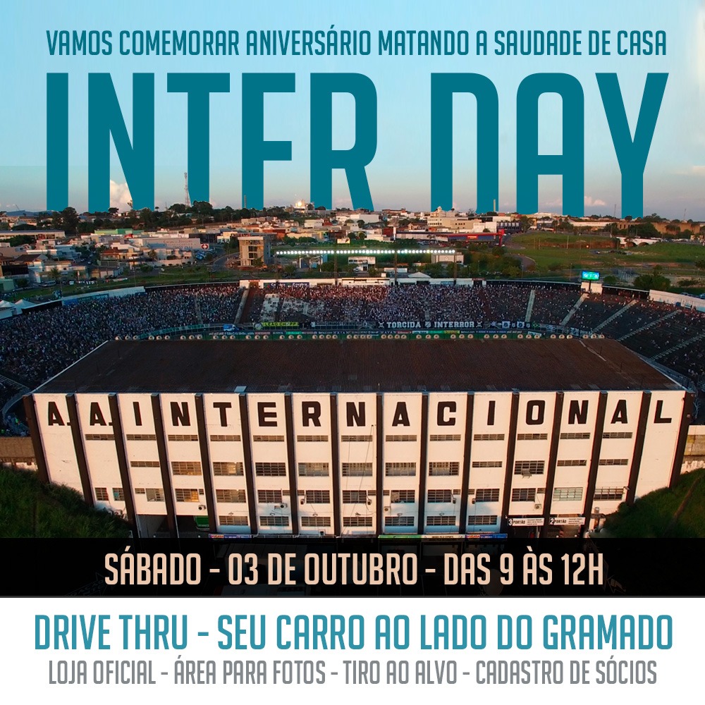 Inter de Limeira anuncia programação para celebrar aniversário de 107 anos