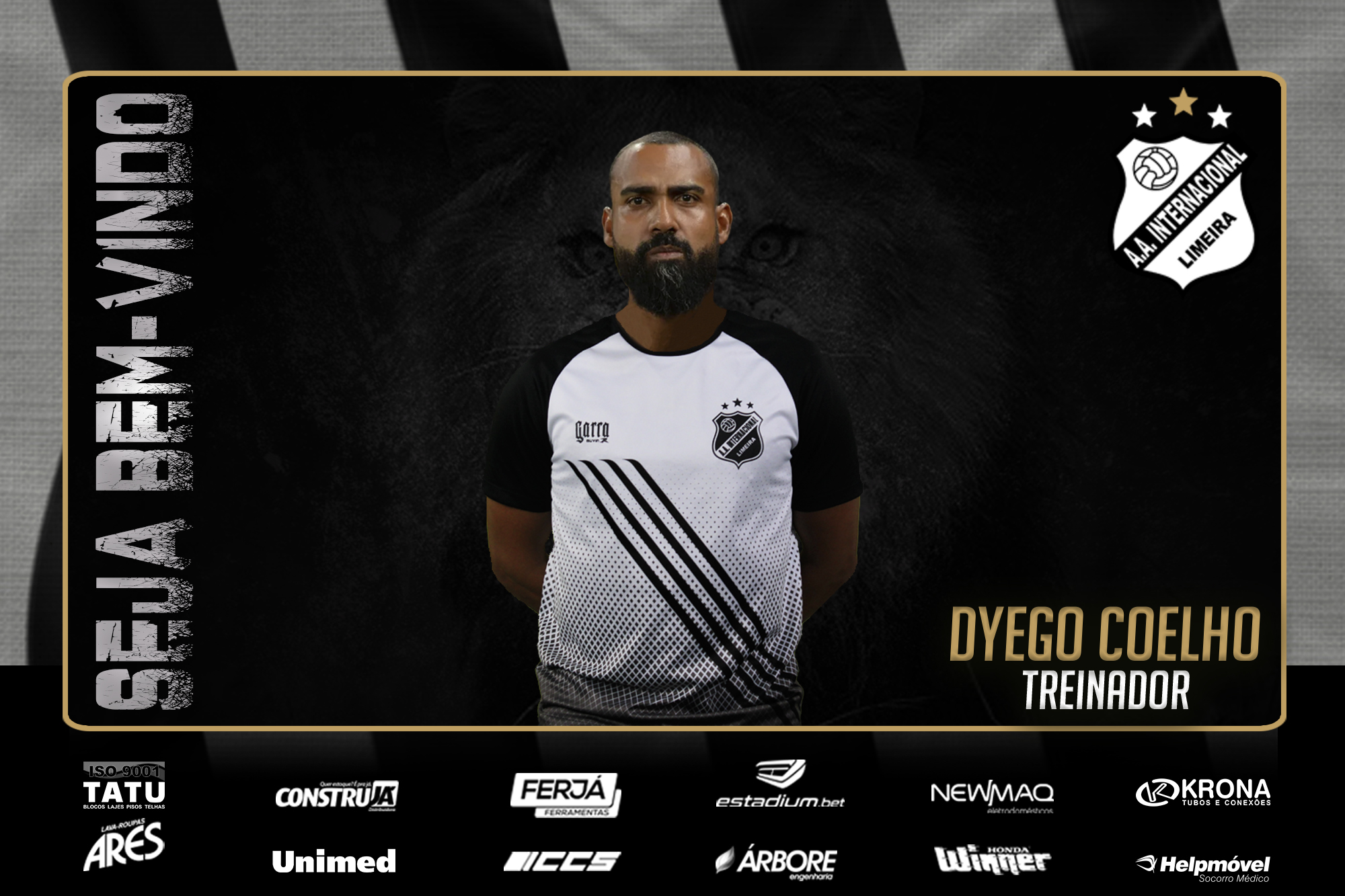 Internacional contrata o técnico Dyego Coelho