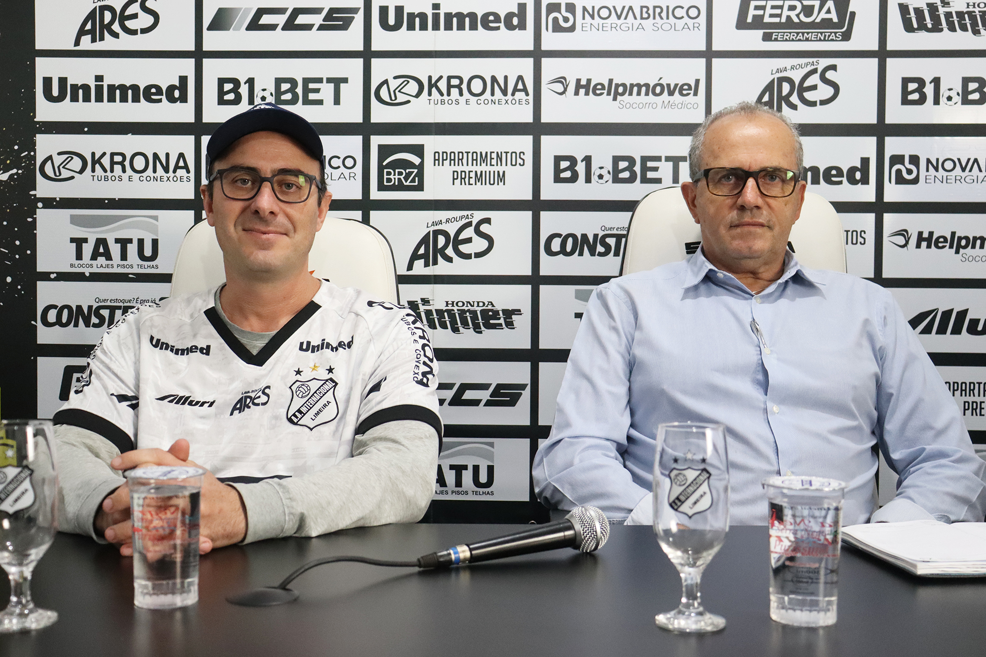 Coletiva com Danilo Maluf e Ademir de Matos no Limeirão