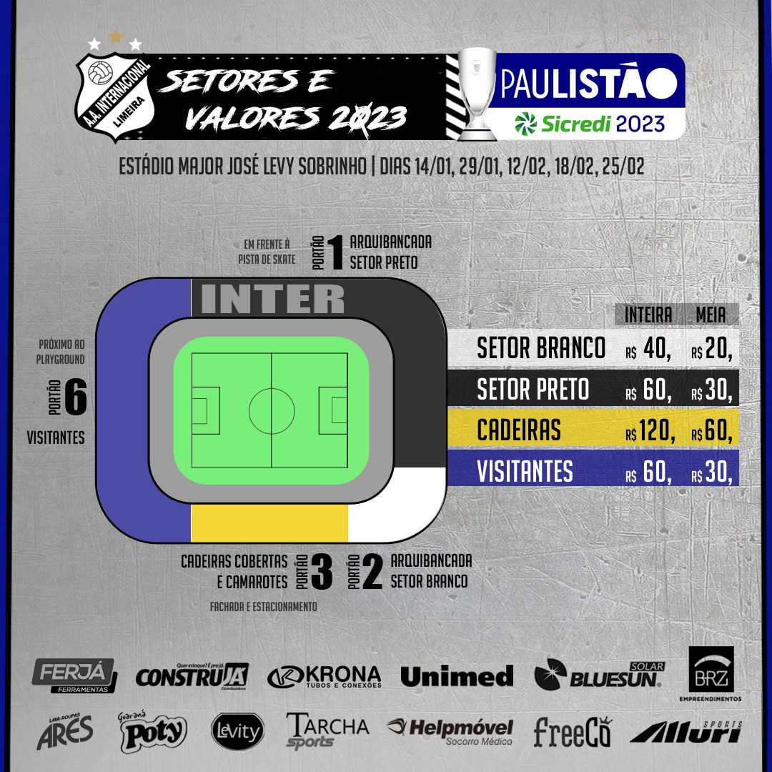 Ingressos Paulistão 2023