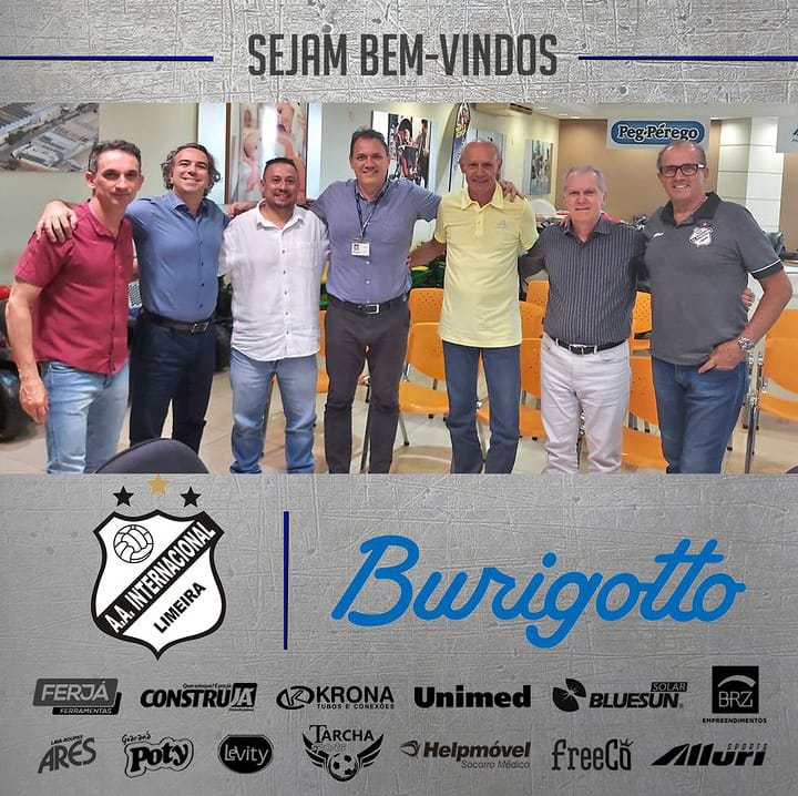 Internacional fecha parceria pontual com a Burigotto