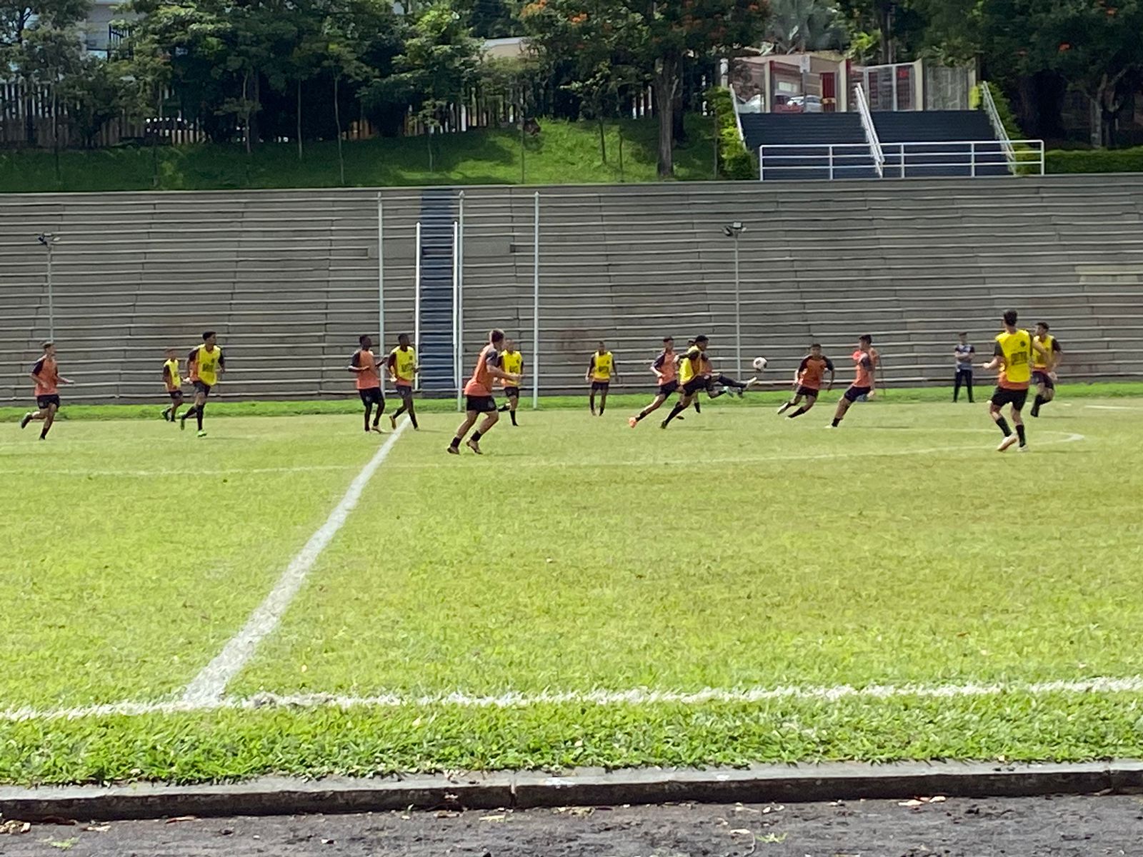 Sub-20 da Internacional se prepara para jogo-treino contra o Palmeiras